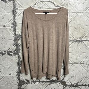 Banana Republic Beige Long Sleeve Top